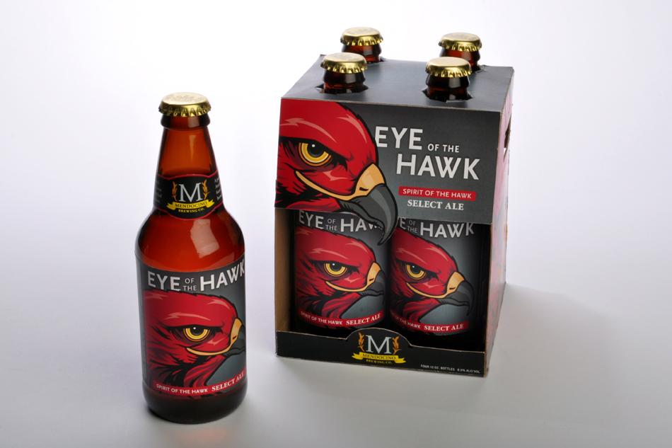 Eye of the Hawk bottle and carrier