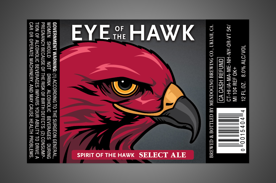 Eye of the Hawk label